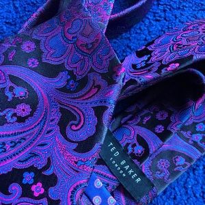 Ted Baker London Multi-color Paisley Silk Tie